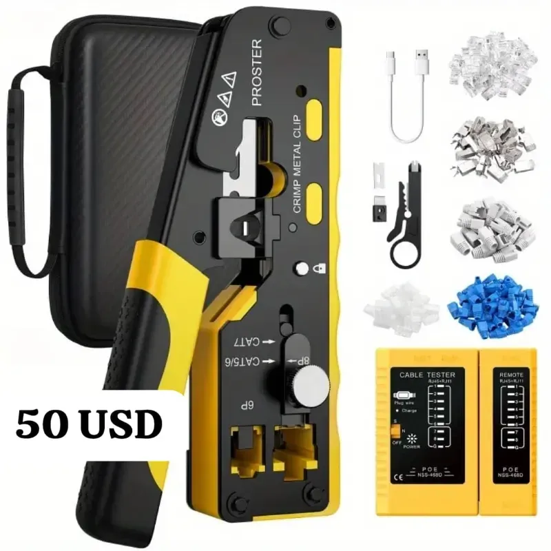 ️ Kit Profesional de Redes PROSTER & NSG-468D ️