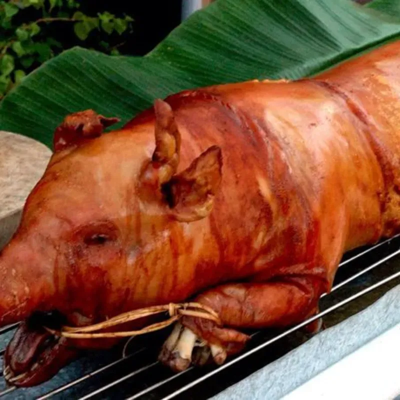 Cerdo Asado Entero
