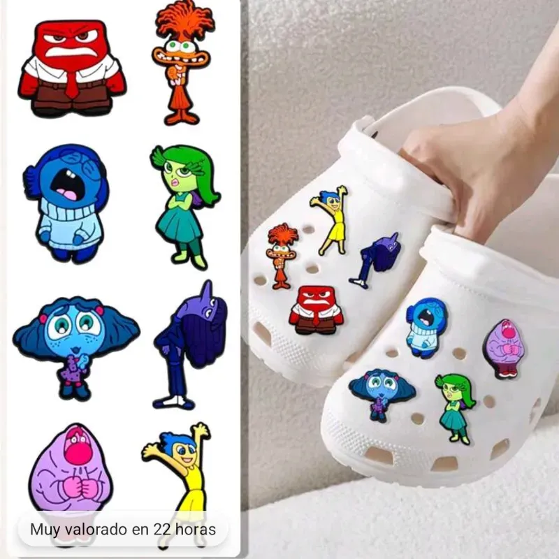 Pins para crocs. Varios diseños. 2×1