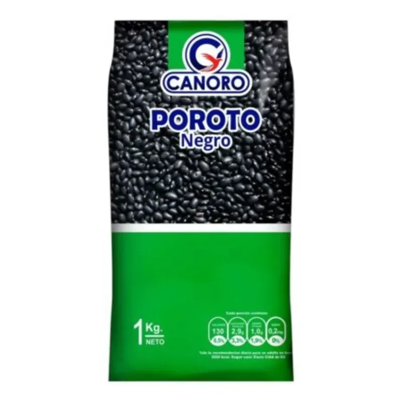 Frijoles negros Canoro
