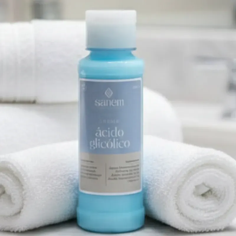 Crema Ácido Glicólico + Ácido Hialurónico 120ml (Sanem)