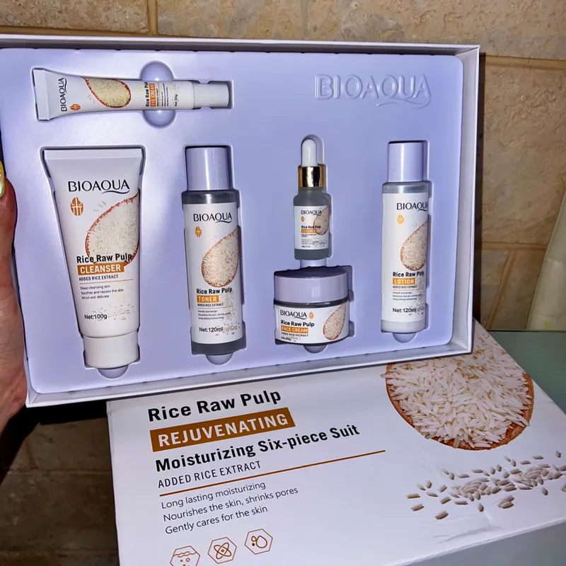 Kit de extracto de Arroz con Ácido Hialurónico