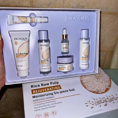 Kit de extracto de Arroz con Ácido Hialurónico