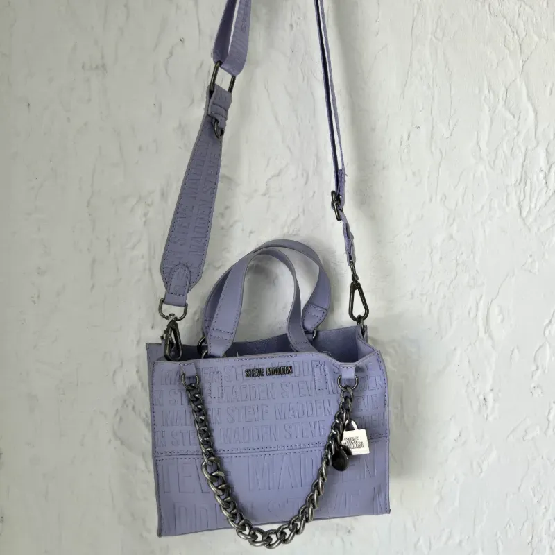 Cartera Steve Madden morada tamaño pequeña