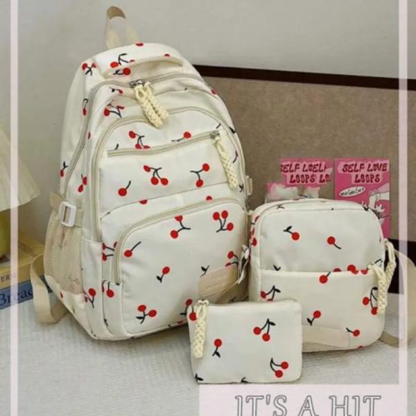 Mochila de cerezas