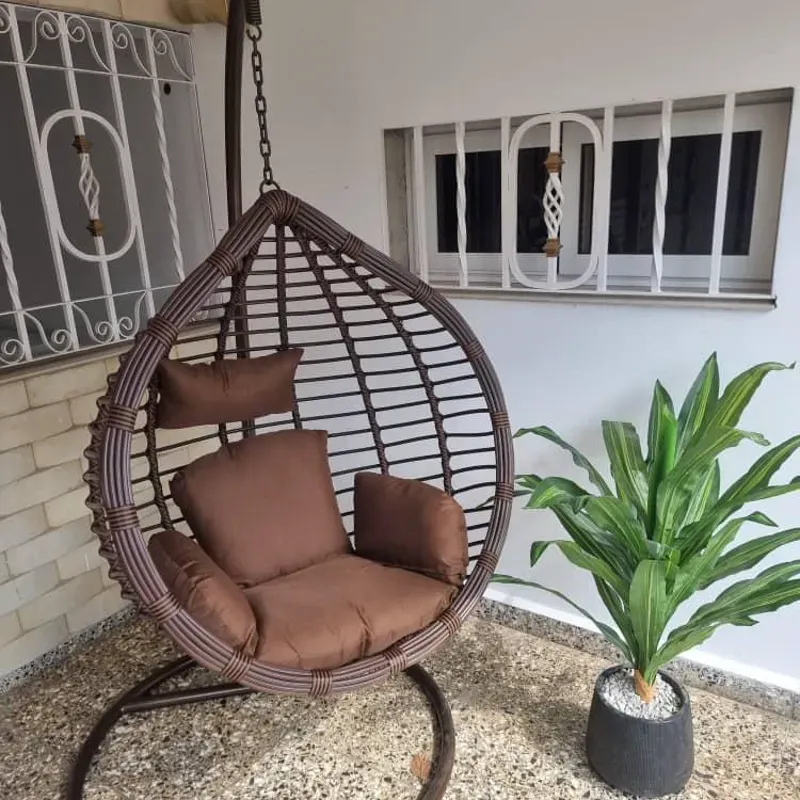 Hamaca simple con mensajería incluida.