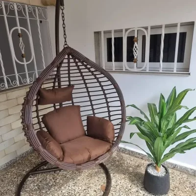 Hamaca simple con mensajería incluida.