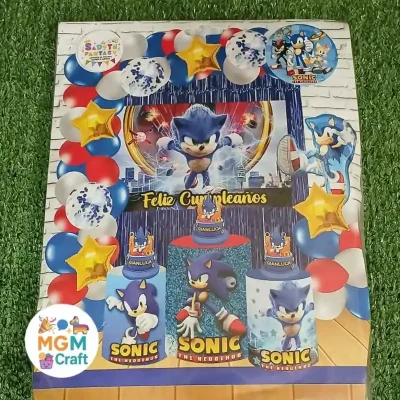 Set de Globos de Sonic
