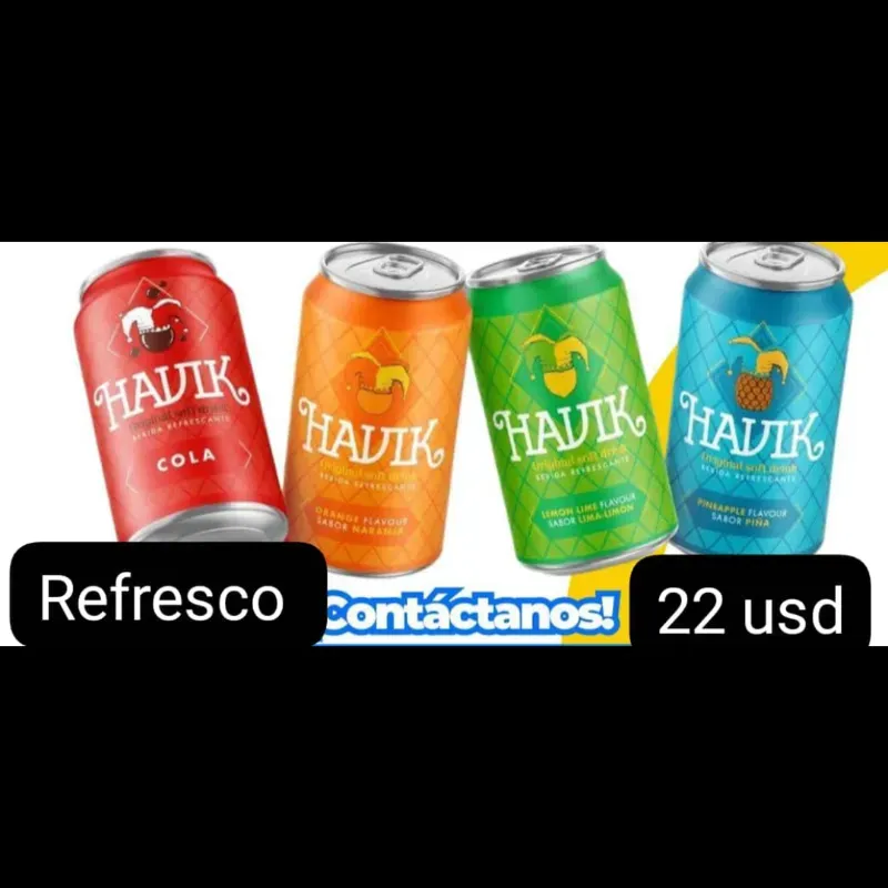Refresco enlatado