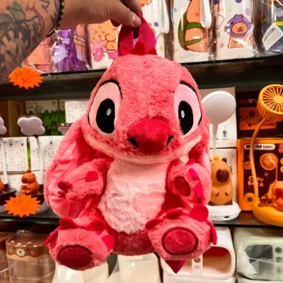 Mochila stich rosa