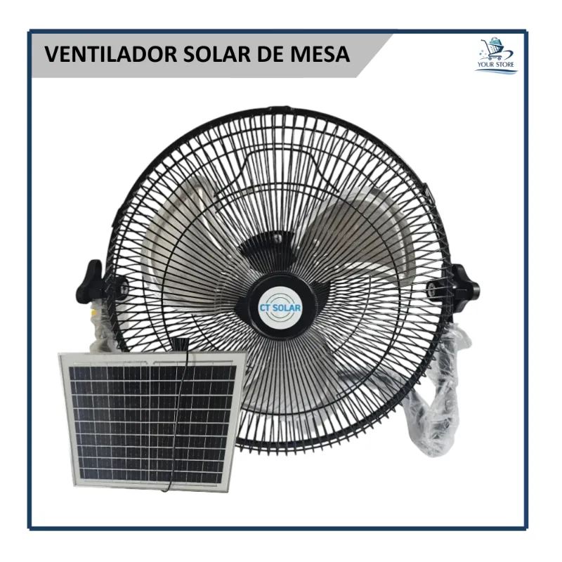 Ventilador de mesa recargable (grande)