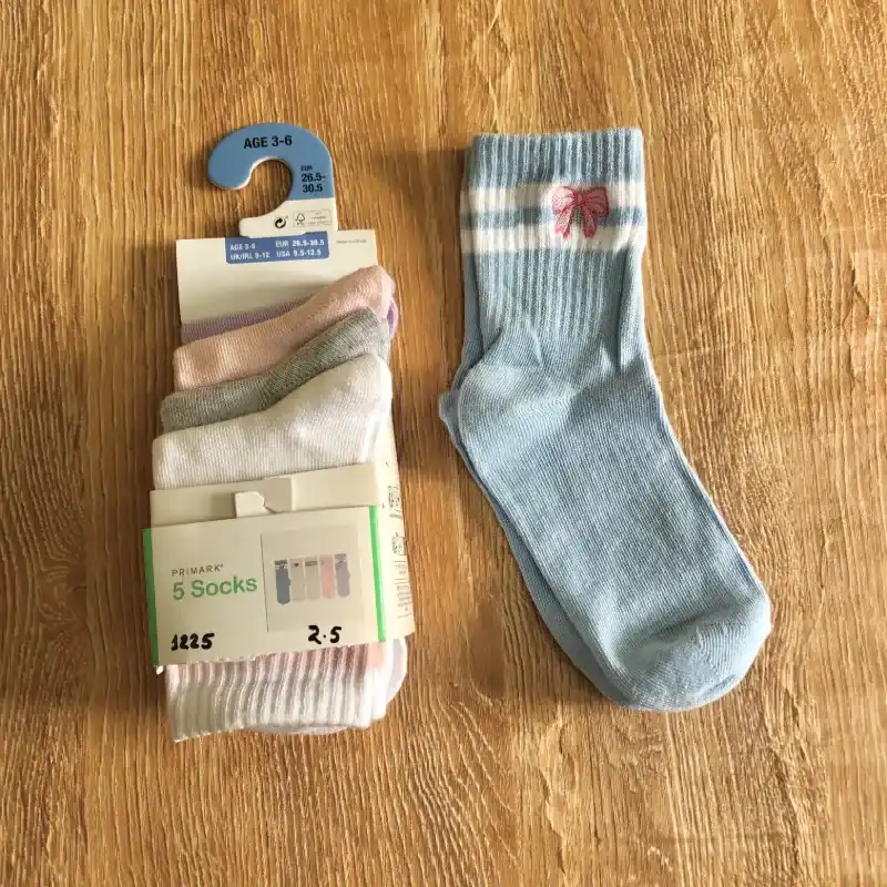 Pack de 5 pares de medias de colores