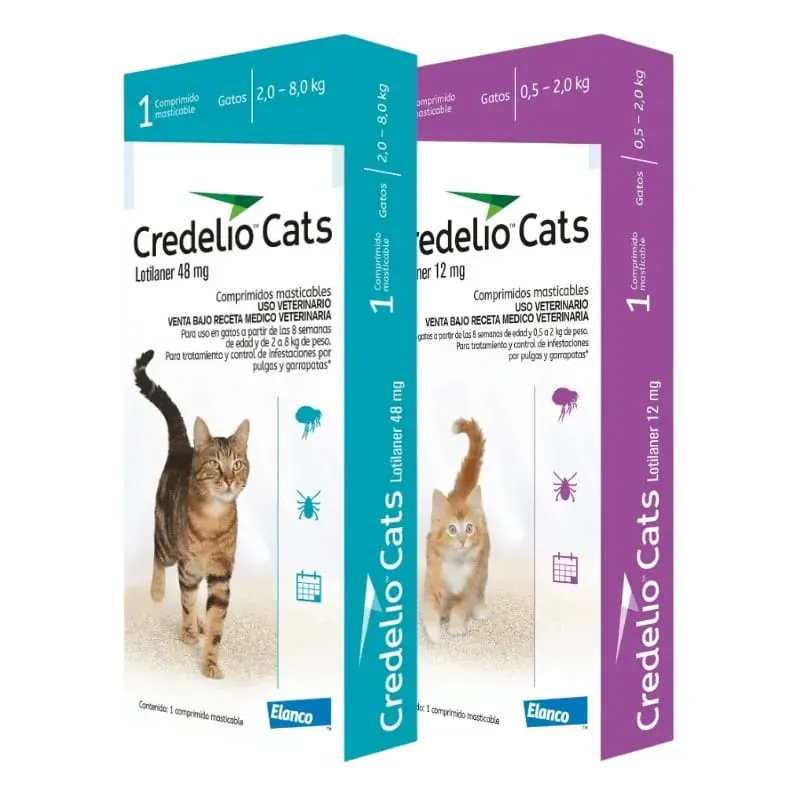 Credelio cats (antiparasitario masticable)
