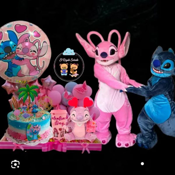Stitch y Angela 
