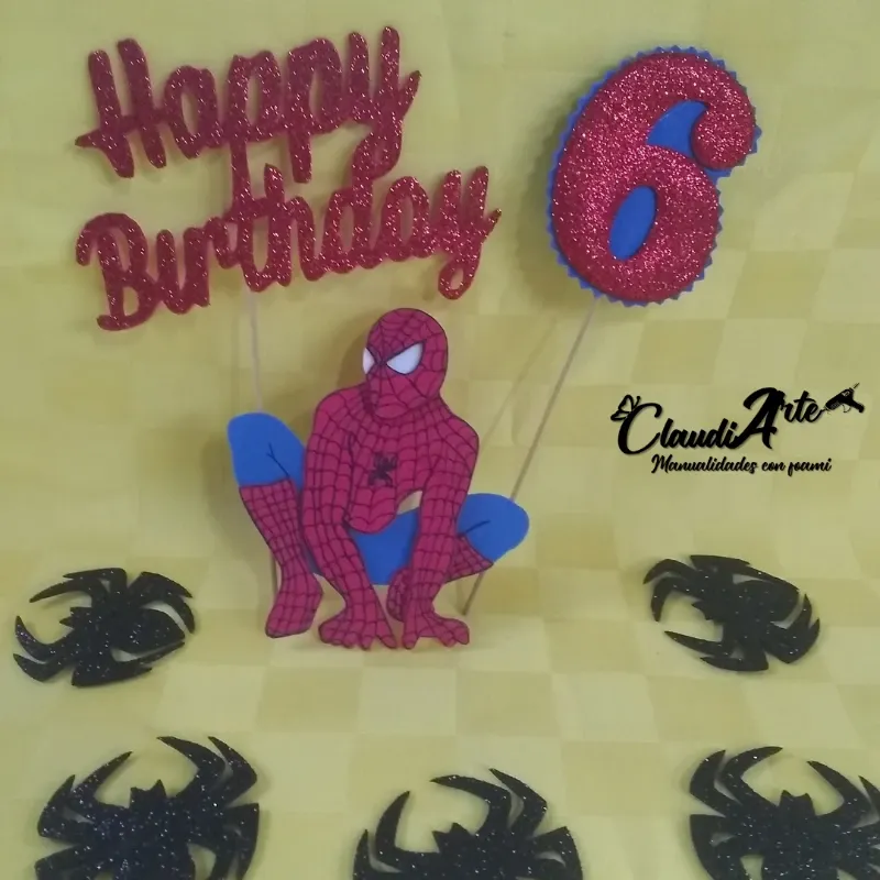 Cake topper (Spiderman)