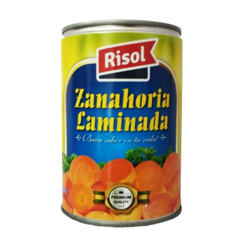 Zanahoria laminada