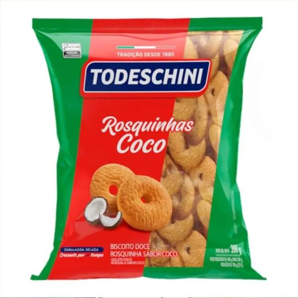 Paquete de Galletas «Todeschini» sabor coco