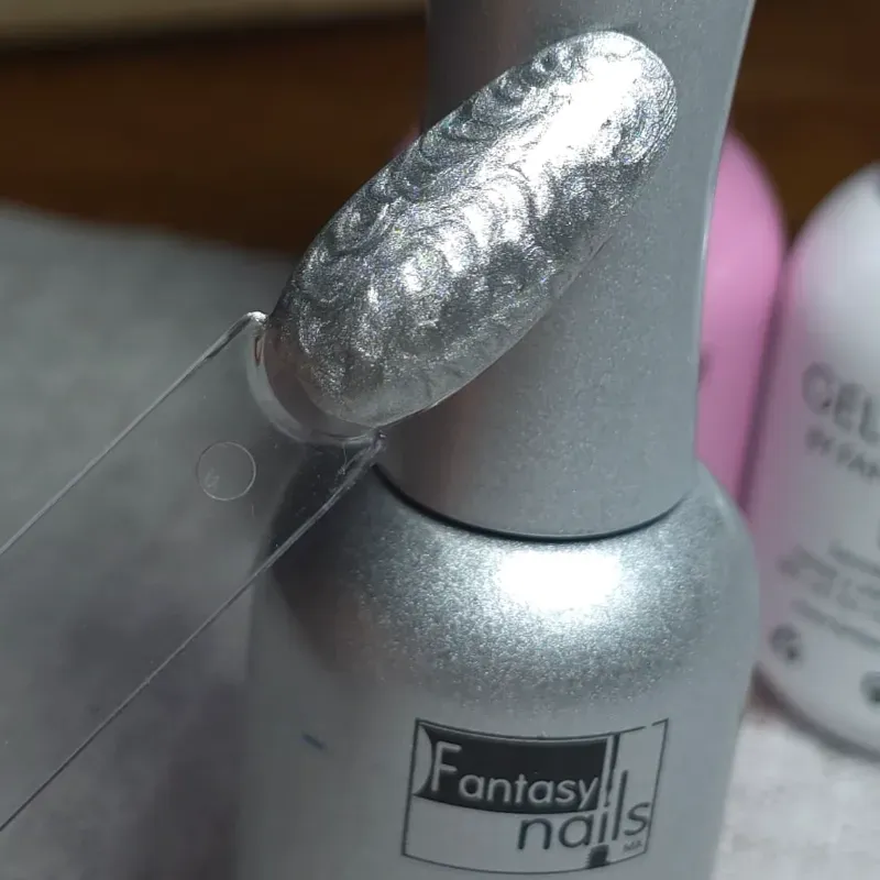 Esmalte Fantasy Remolino Plateado