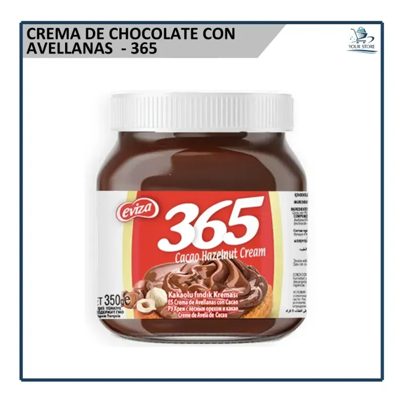Crema de Chocolate con Avellanas - 365 (350g)