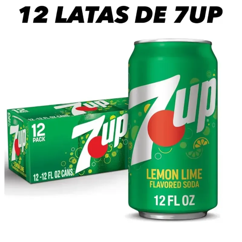 Refresco 7up de limón