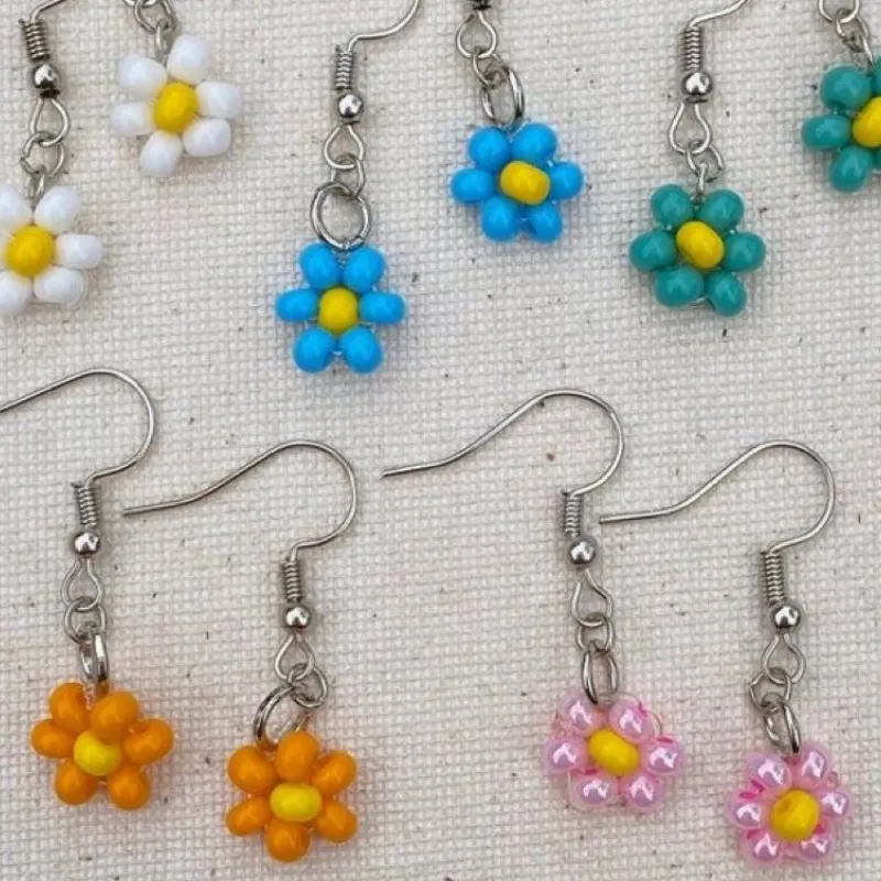 Aretes florecitas