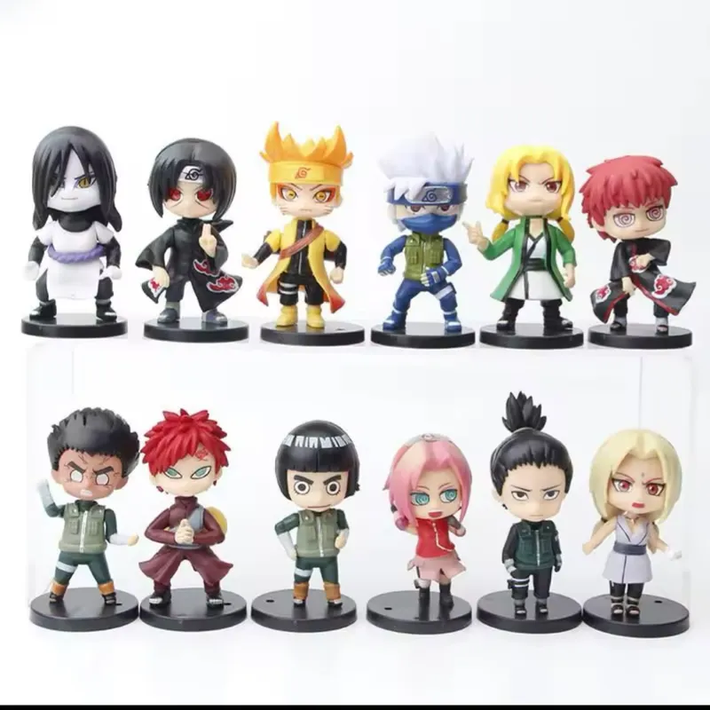 Figuras de Naruto. 