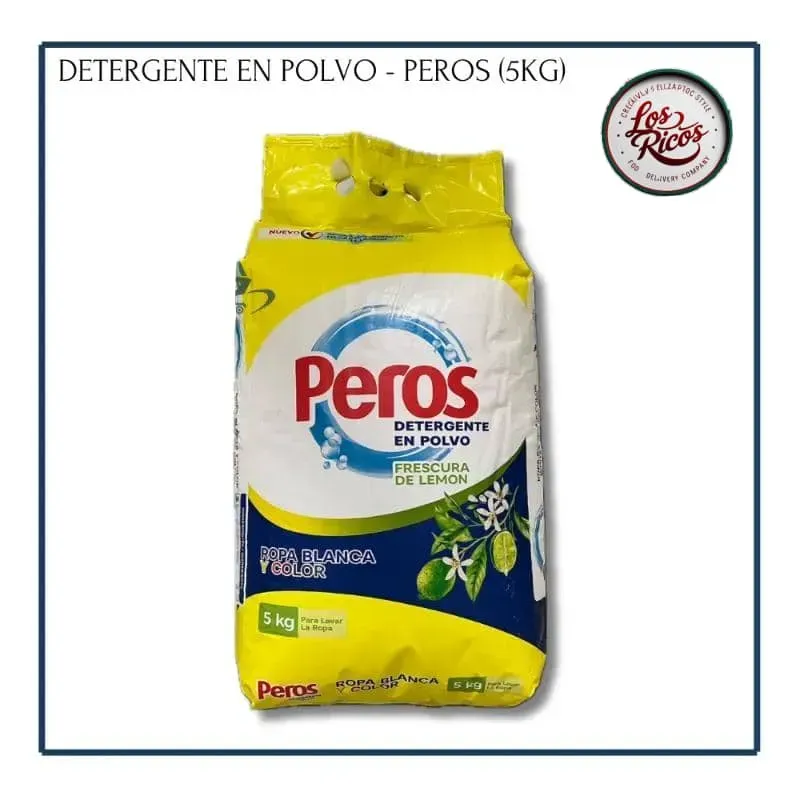 Detergente en polvo PEROS de 5kg