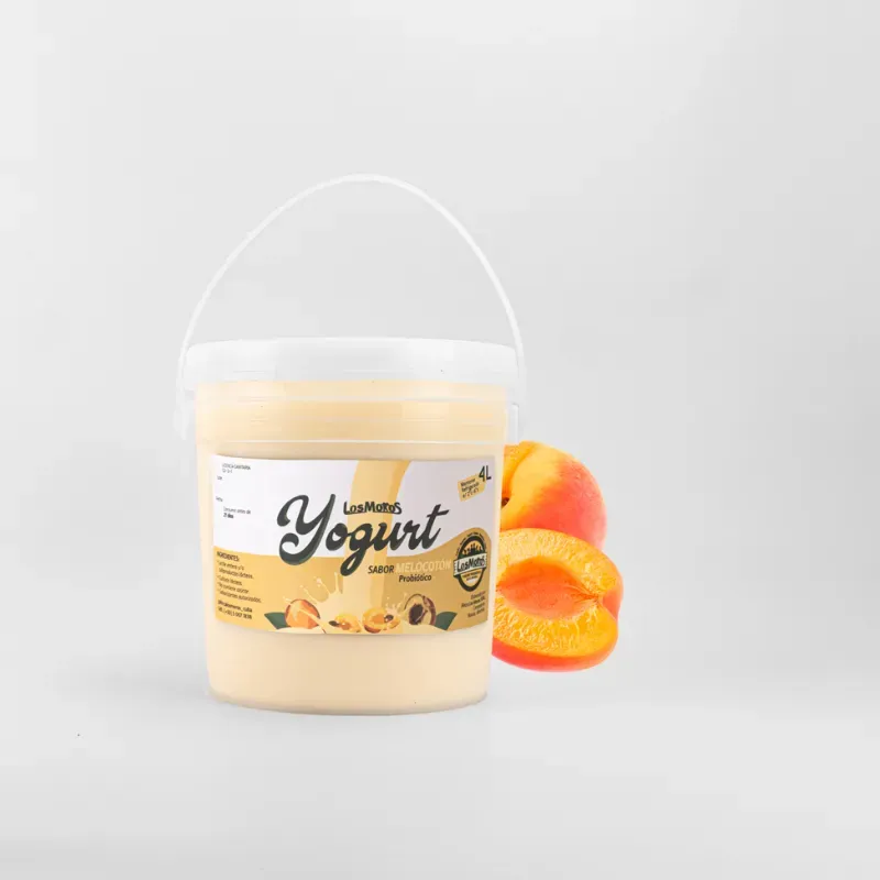 Yogurt Probiótico de Melocotón 4L