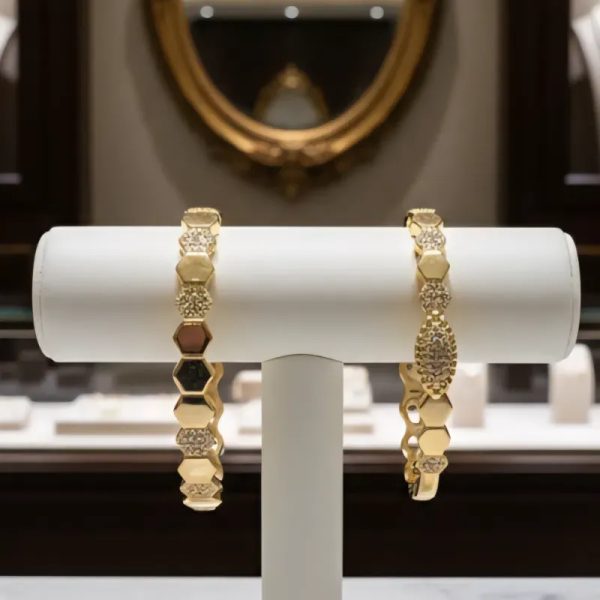 Pulseras de Oro Golfi brasileño