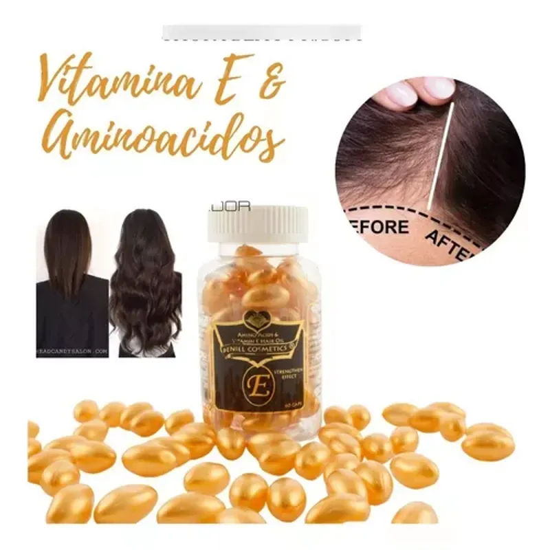 POMO CÁPSULAS CAPILARES DE VITAMINA E Y AMINOÁCIDOS