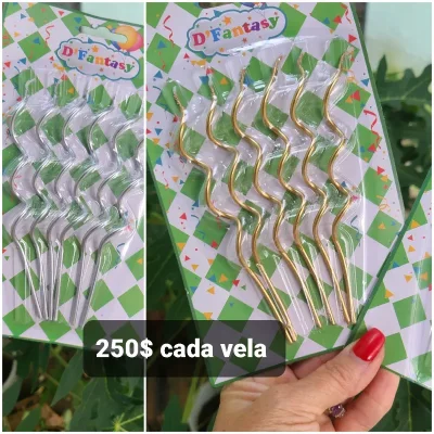 Velas torcidas