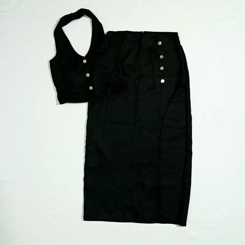 Conjunto de saya larga