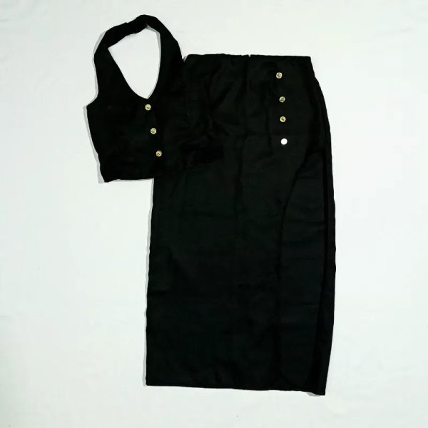 Conjunto de saya larga