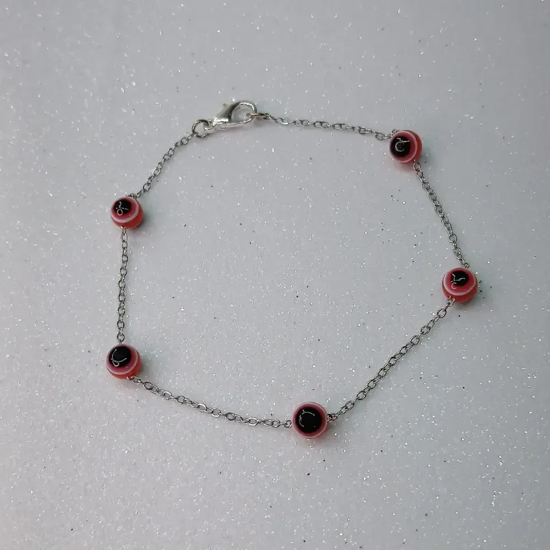 Pulseritas y tobilleras con ojito turco