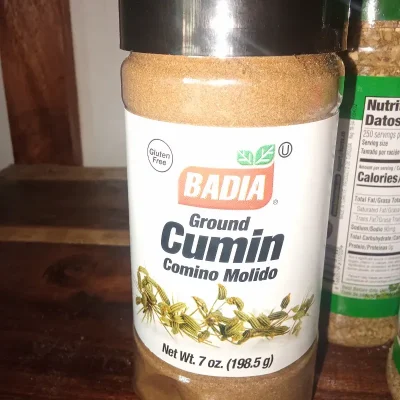 Condimento comino molido