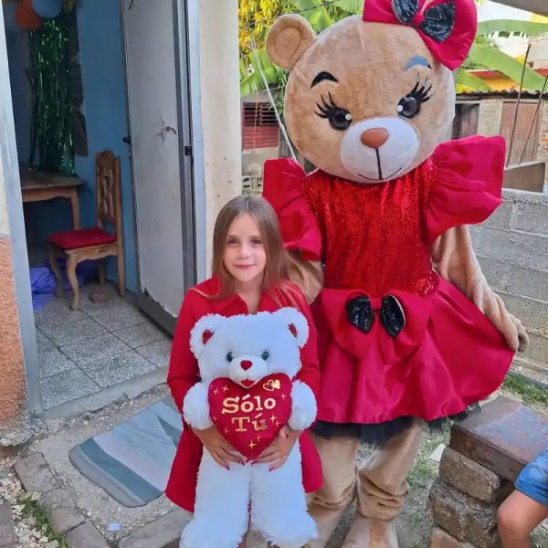 Osa vestido rojo 