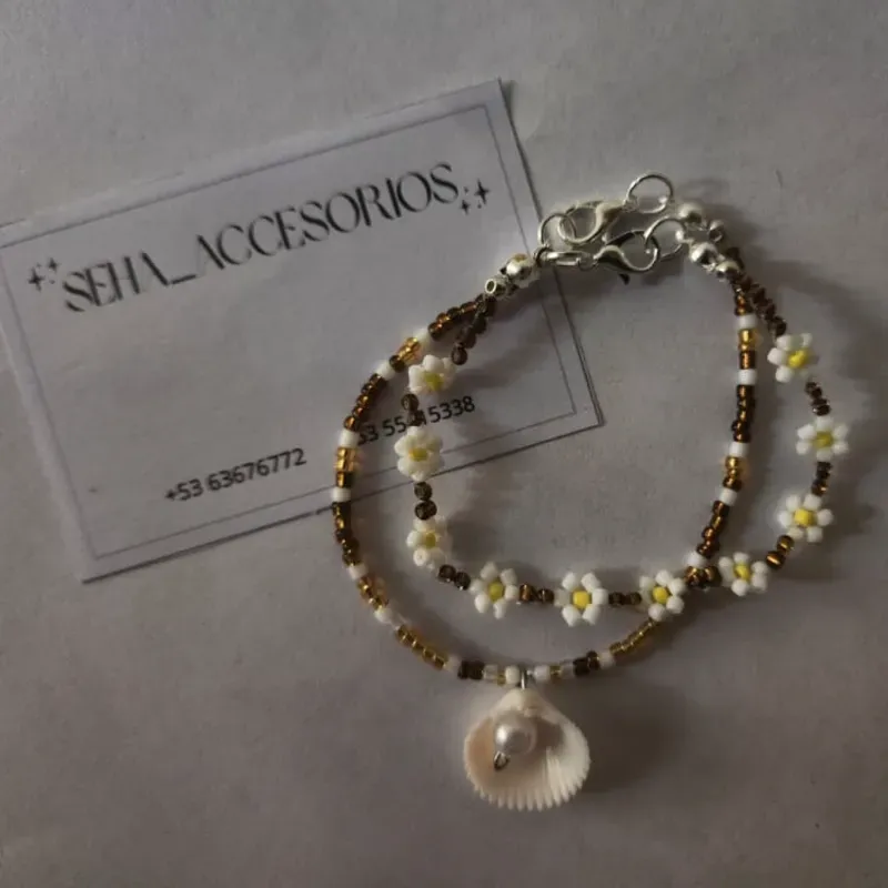 Pulsera de mostacillas