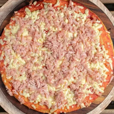Pizza de Jamón Queso Gouda