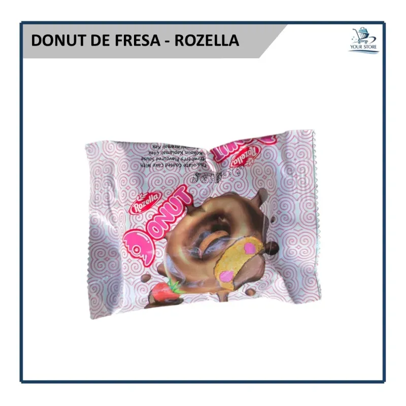 Donut de Fresa - Rozella (30g)