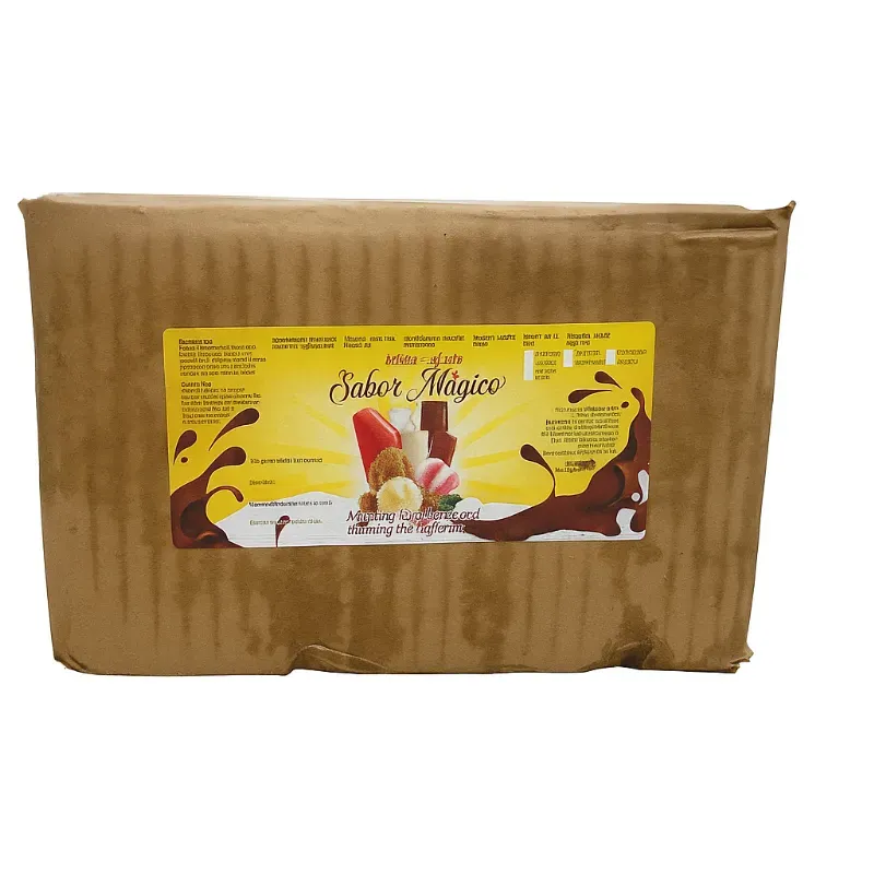 Tina de helado leche condensada