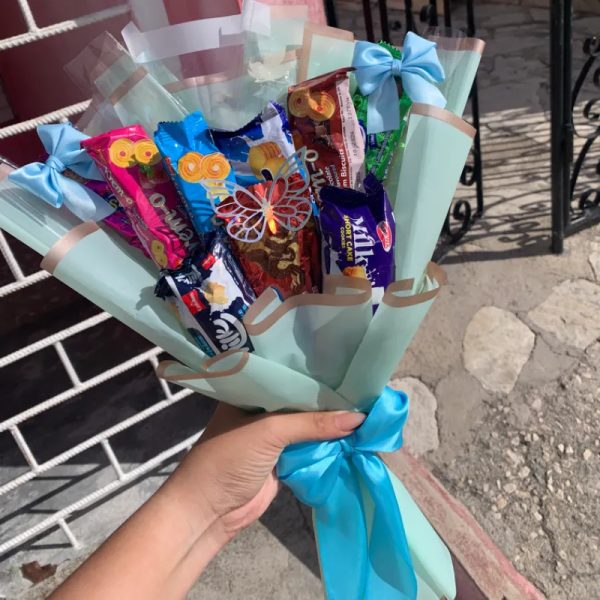 Ramo con dulces