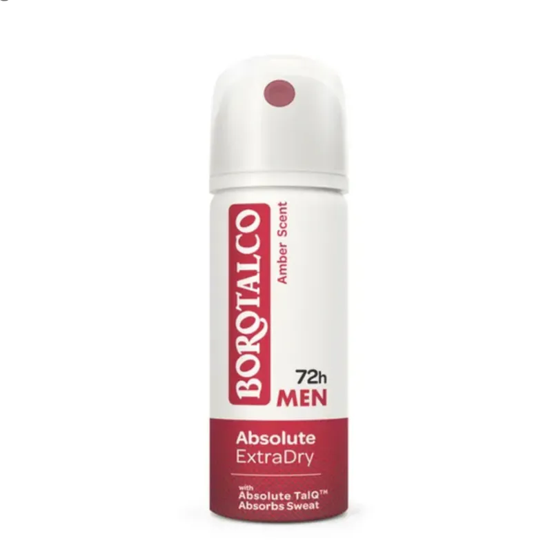 Desodorante  Borotalco Spray  Perfume Ámbar, 45 ml 3pz