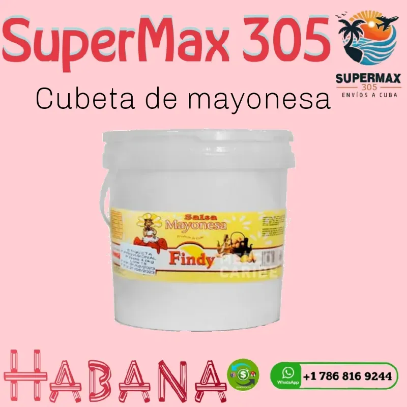 Cubeta de mayonesa (1u)