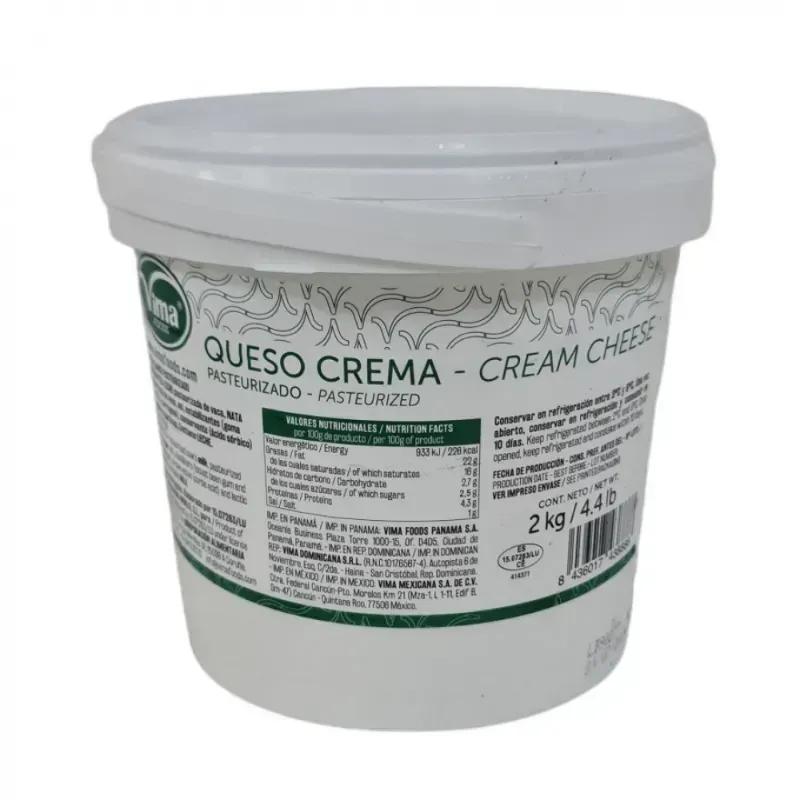 Queso crema 2kg