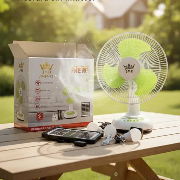 (65 USD)Ventiladores RECARGABLES  JMD