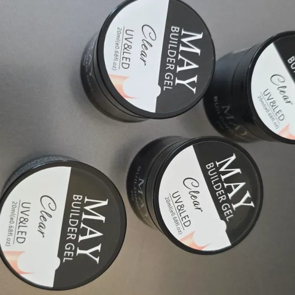 Gel de construcción MAY transparente 20ml