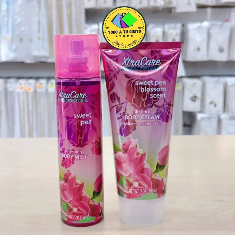 Colonia y crema corporal