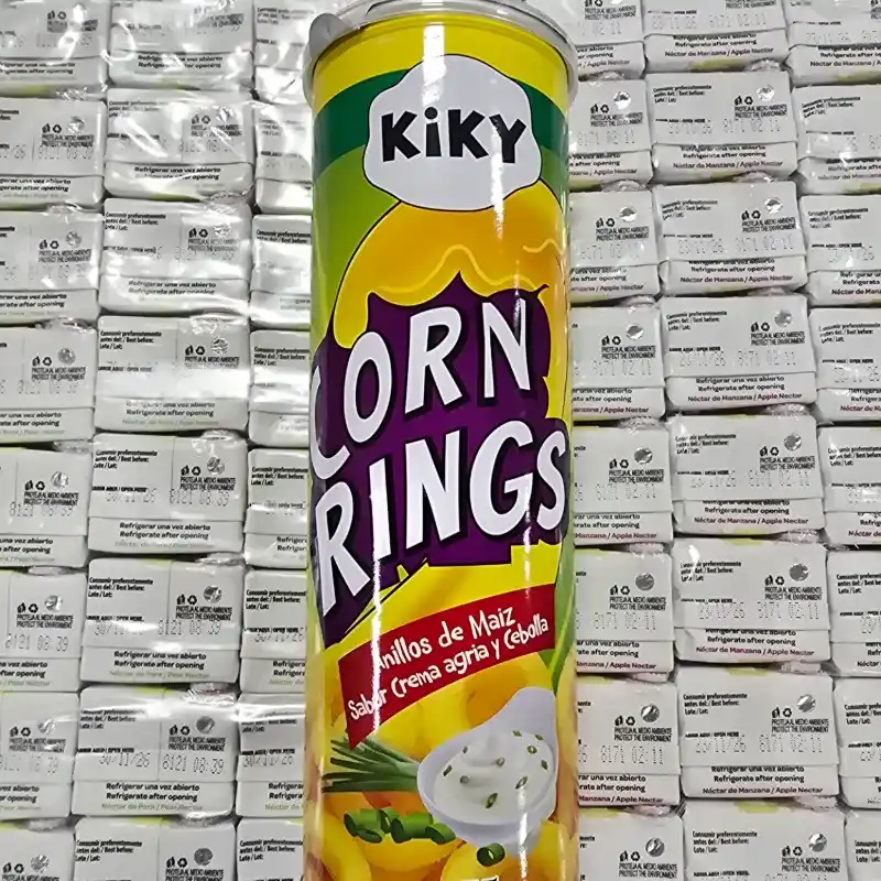 Anillos de Maiz Sabor Crema Agria y Cebolla