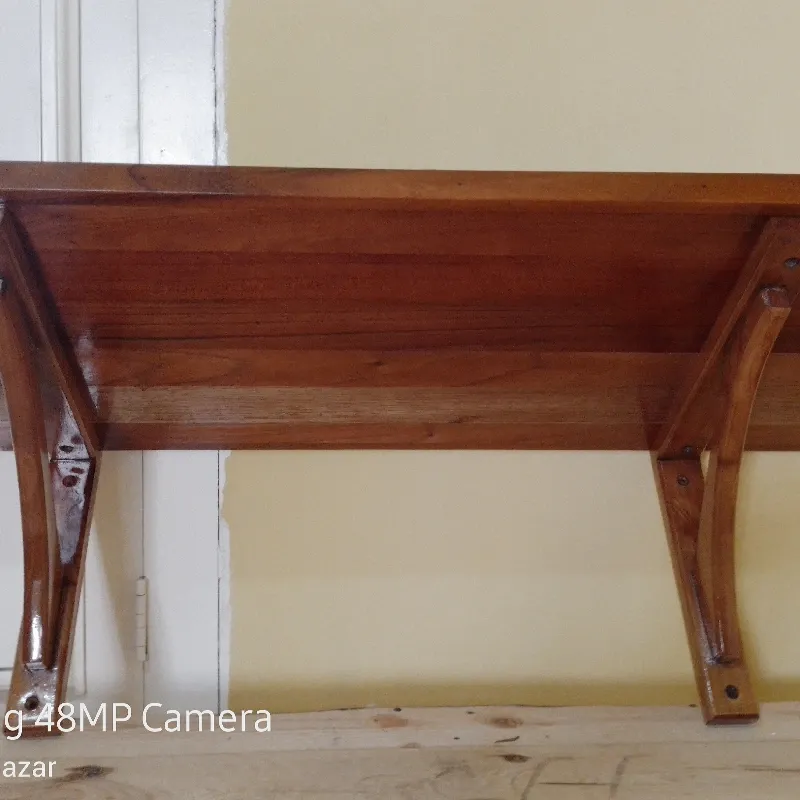 Repisa con pies de amigo de madera (Por Encargo)