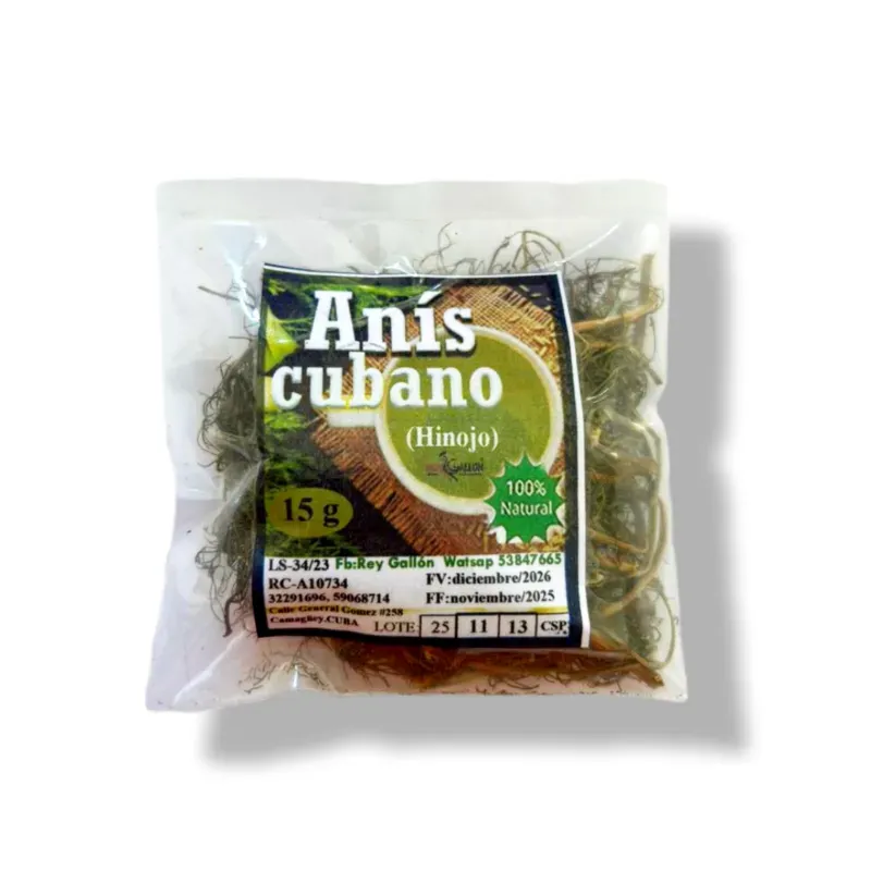 Anis cubano Hinojo) (15 g)